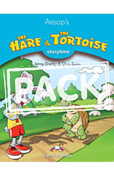 Literatura adaptata pt. copii The Hare and The Tortoise - set cu multi-rom (carte + multi-rom) 978-1-84974-056-2