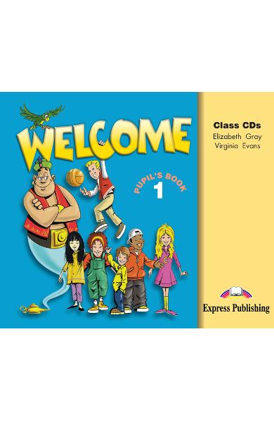 Curs limba engleză Welcome 1 Audio CD (set 3 CD) 978-1-903128-04-6