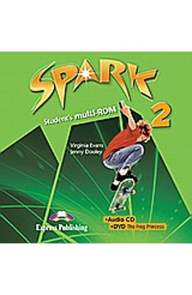 Curs limba engleză Spark 2 Monstertrackers Multi-ROM ( Audio CD + DVD ) 978-1-84974-655-7
