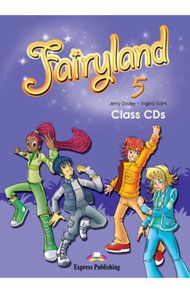 Curs limba engleză Fairyland 5 Audio CD (set 3 CD)