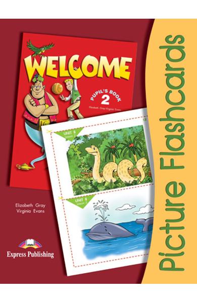 Curs limba engleza Welcome 2 Flashcards set 3 978-1-84466-093-3