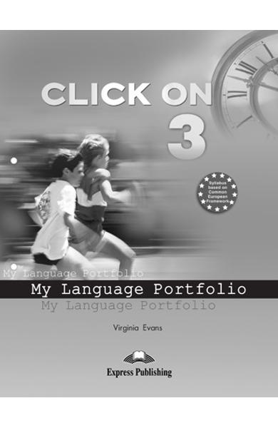 Curs limba engleza Click On 3 My Language Portfolio 978-1-84466-853-3