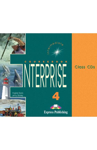 Curs limba engleză Enterprise 4 Audio CD (set 3 CD) 978-1-84216-824-0