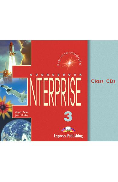 Curs limba engleză Enterprise 3 Audio CD (set 3 CD) 978-1-84216-814-1