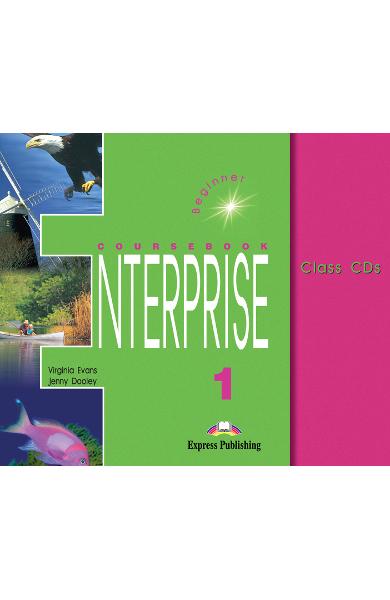 Curs limba engleză Enterprise 1 Audio CD (set 3 CD) 978-1-84216-096-1
