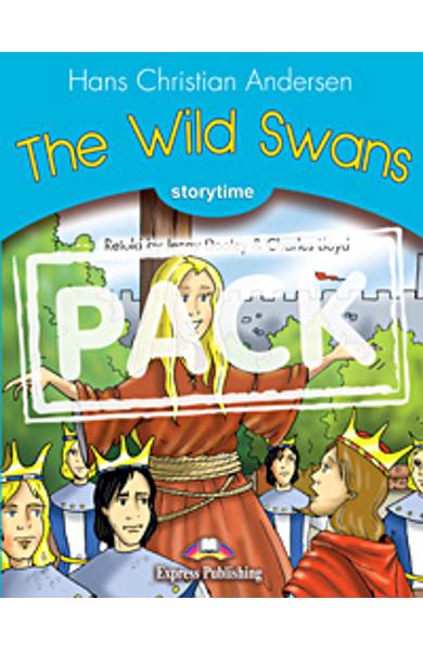 Literatura adaptata pt. copii The Wild Swans - set cu multi-rom (carte + multi-rom) 978-1-84974-272-6