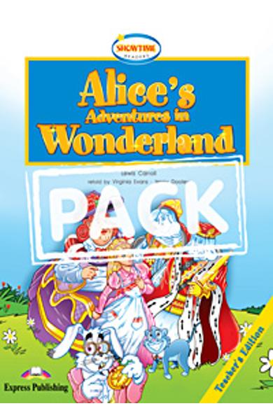 Literatura Adaptata pentru Copii Alice's Adventures in Wonderland Pachetul Profesorului (cartea + multi-ROM ) 978-1-84974-119-4