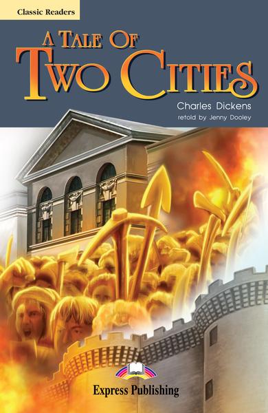 LITERATURA ADAPTATA PT. COPII A TALE OF TWO CITIES SET CU AUDIO CD ( CARTE + AUDIO CD ) 978-1-84558-816-8