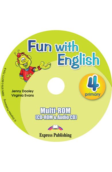 Curs lb. Engleza - Fun with English 4 - MULTI-ROM 978-0-85777-724-9