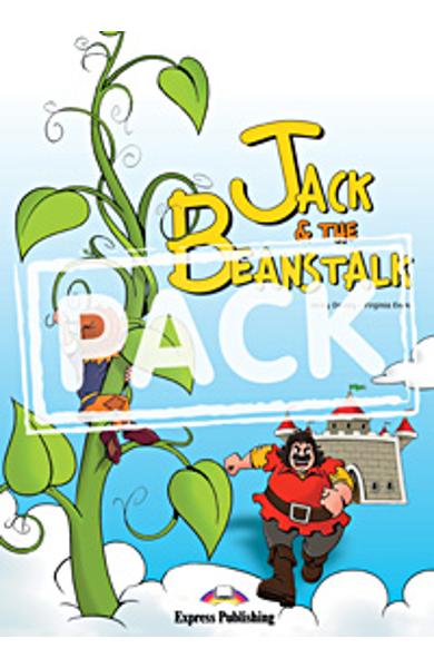 LITERATURA ADAPTATA PT. COPII JACK AND THE BEANSTALK SET CU MULTI-ROM ( CARTE + MULTI-ROM ) 978-1-84974-212-2