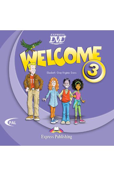 Curs limba engleză Welcome 3 DVD 978-1-84558-226-5