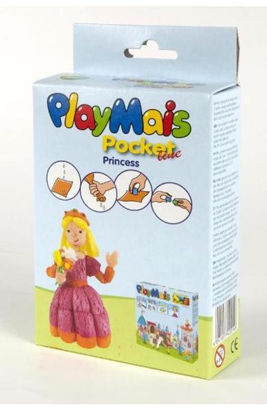 Material de construit şi modelat playmais pochet line princess
