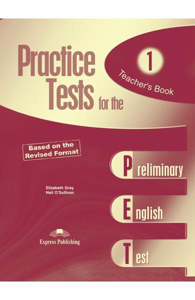 Teste limba engleză Practice tests for the PET 1 Manualul profesorului 978-1-84466-274-6