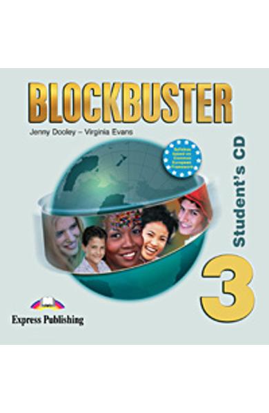 Curs limba engleză Blockbuster 3 Audio CD elev 
