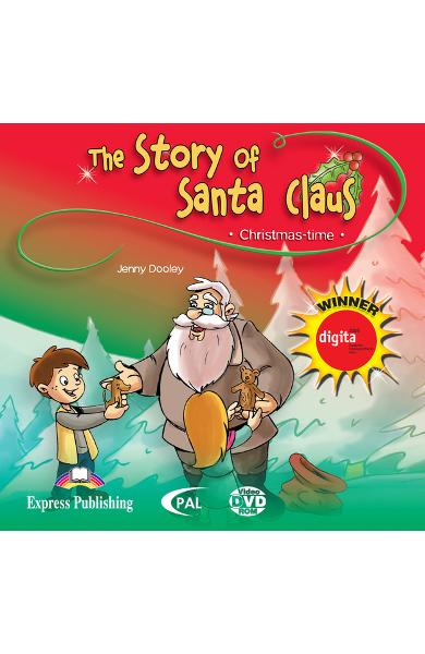 LITERATURA ADAPTATA PT. COPII THE STORY OF SANTA CLAUS DVD 978-1-84466-514-3