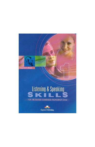 Curs limba engleza examen Cambridge CPE listening and speaking skills 1 Manualul Profesorului 2008 978-1-84325-541-3