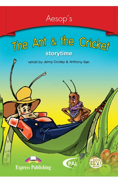 LITERATURA ADAPTATA PT. COPII THE ANT AND THE CRICKET DVD 978-1-84466-193-0