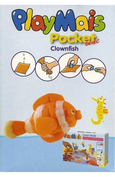 Material de construit şi modelat playmais pochet line clownfish