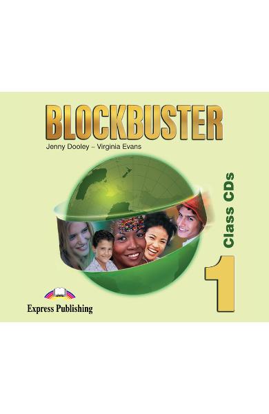 Curs limba engleză Blockbuster 1 Audio CD (set 4 CD-uri)