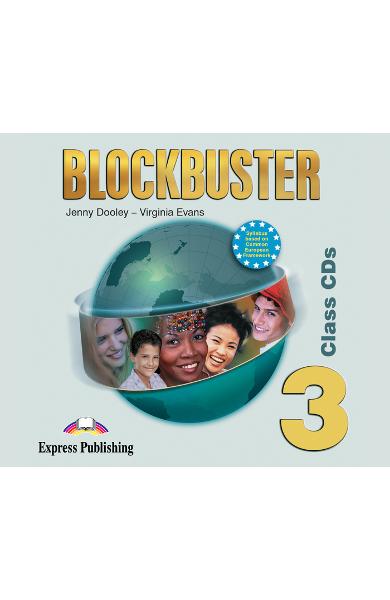 Curs limba engleză Blockbuster 3 Audio CD (set 4 CD-uri)