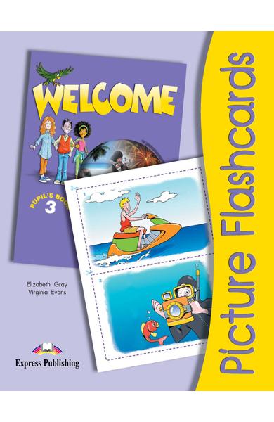 Curs limba engleză Welcome 3 Picture Flashcards 978-1-84325-307-5