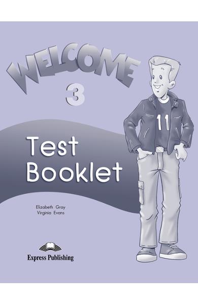 Curs limba engleză Welcome 3 Teste 978-1-84325-304-4