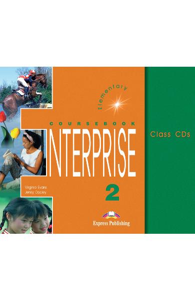 Curs limba engleză Enterprise 2 Audio CD (set 3 CD) 978-1-84216-115-9