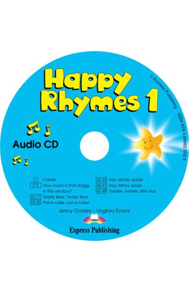 Curs limba engleză Happy Rhymes 1 Audio CD