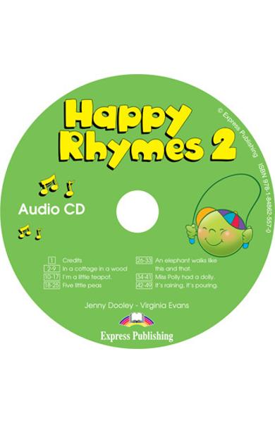 Curs limba engleză Happy Rhymes 2 Audio CD