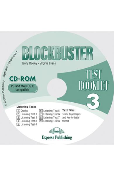 Curs limba engleză Blockbuster 3 CD-ROM cu teste