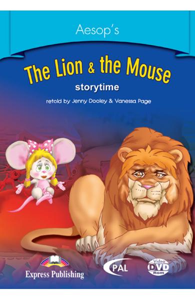 LITERATURA ADAPTATA PT. COPII THE LION AND THE MOUSE DVD ROM 978-1-84558-243-2