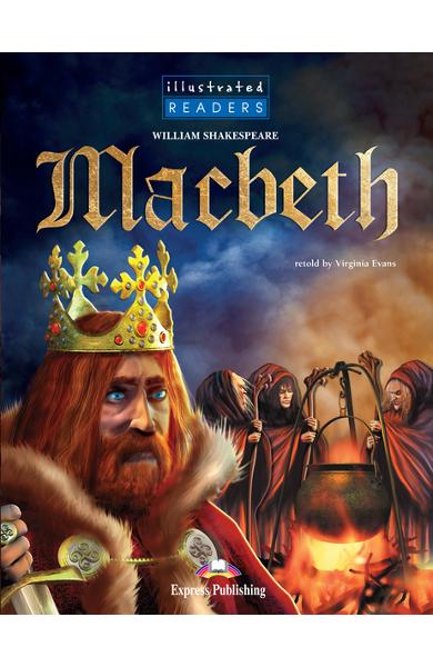 LITERATURA ADAPTATA PT. COPII BENZI DESENATE MACBETH SET CU AUDIO CD ( CARTE + AUDIO CD ) 978-1-84558-202-9