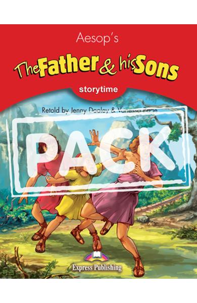 LITERATURA ADAPTATA PT. COPII THE FATHER AND HIS SONS SET CU MULTI-ROM ( CARTE + MULTI-ROM ) 978-1-84974-350-1