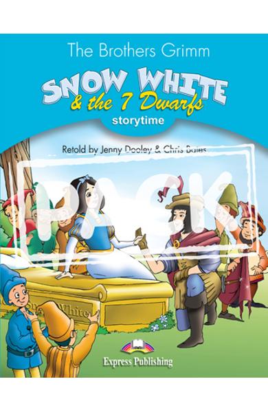 LITERATURA ADAPTATA PT. COPII SNOW WHITE AND THE SEVEN DWARFS SET CU MULTI-ROM ( CARTE + MULTI-ROM ) 978-1-84974-308-2