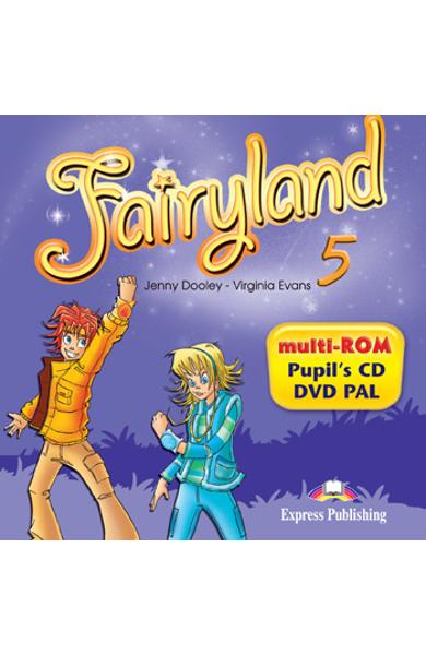 Curs limba engleza Fairyland 5 Multi-ROM 