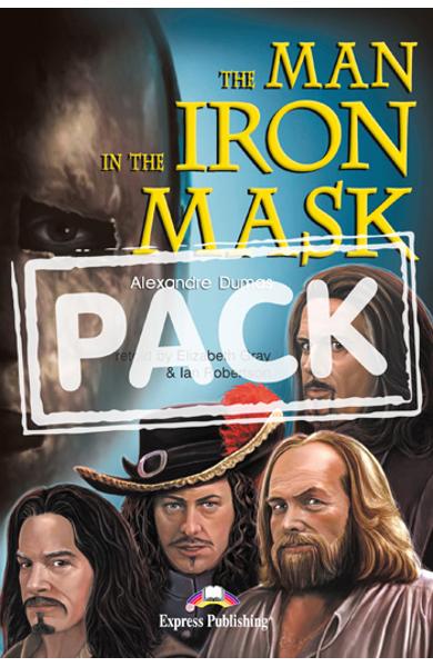 Literatura adaptata pt.copii - The Man in the Iron Mask - Set: Carte + AUDIO CD 978-1-84466-812-0