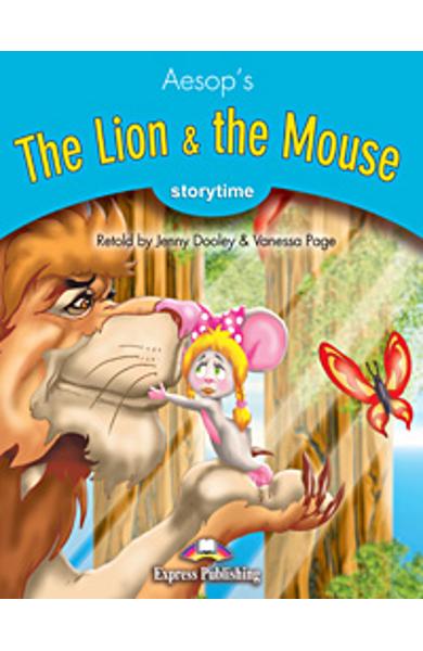 Literatura adaptata pt.copii - The Lion and the Mouse - Set: Carte + MULTI-ROM 978-1-84974-262-7