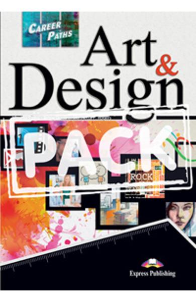 Curs limba engleză Career Paths Art and Design - Pachetul elevului (manual elev + audio CD) 978-1-4715-1894-2