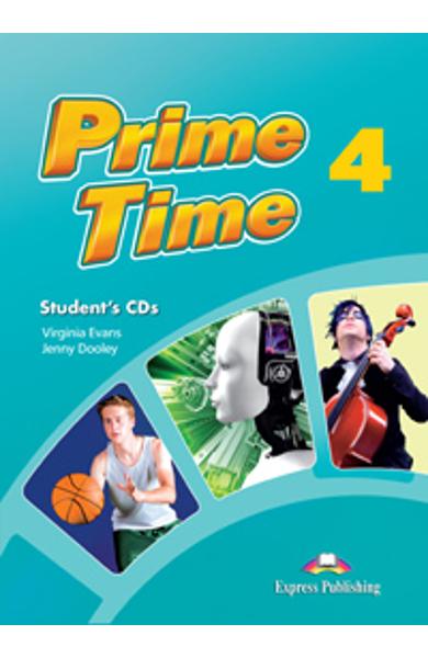 Curs limba engleza Prime Time 4 Audio CD Elev (set 4 CD-uri) 978-1-4715-0024-4