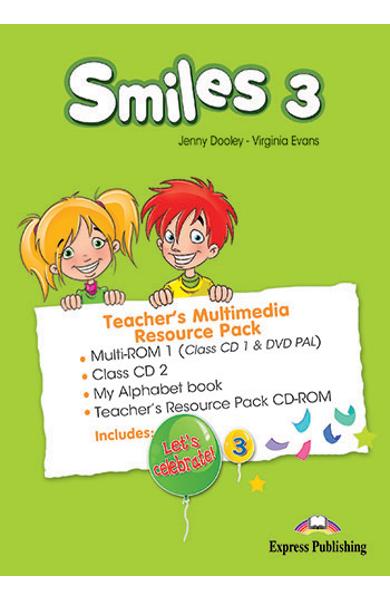 Curs Lb. Engleza Smiles 3 Material aditional pentru profesor Pachet Multimedia (SET OF 4) 978-1-78098-750-7