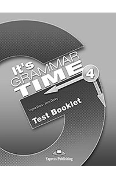 Curs de gramatica limba engleza It's Grammar Time 4 Teste 