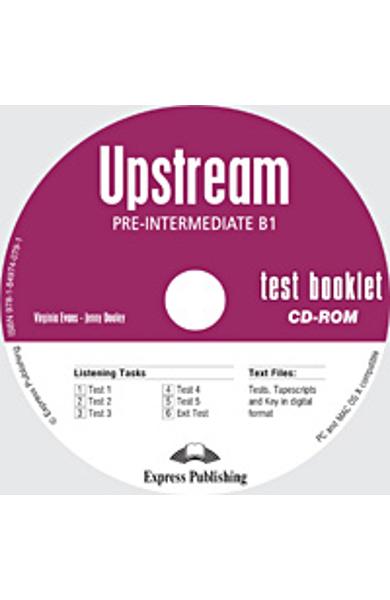 Curs limba engleza Upstream Pre-Intermediate Teste CD-ROM 978-1-84974-079-1