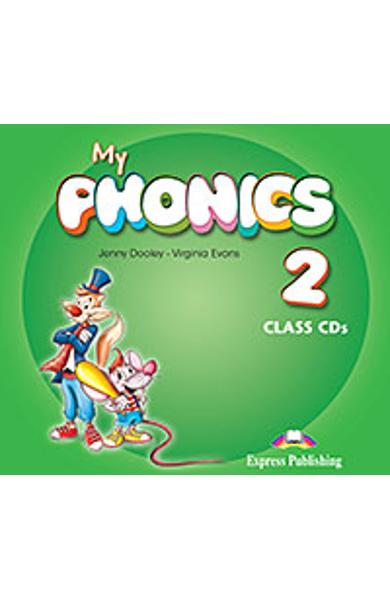 CURS LB. ENGLEZA MY PHONICS 2 AUDIO CD MANUAL (SET OF 2) 978-1-4715-2718-0