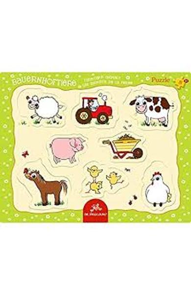 PUZZLE OCHI - FERMA ANIMALELOR 13082