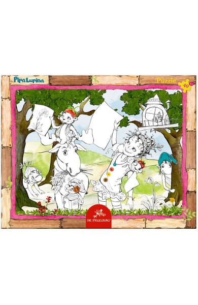 Rama Puzzle (40 piese) - Pipa Lupina 12675