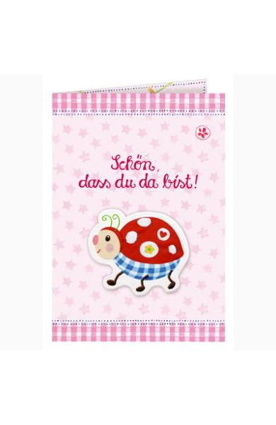 Felicitare - Baby Gluck, roz 92468