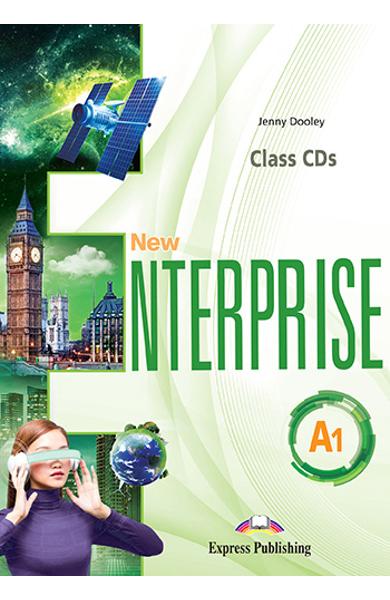 Curs limba Engleza New Enterprise A1 Audio CD la manual(set de 4 CD-uri)