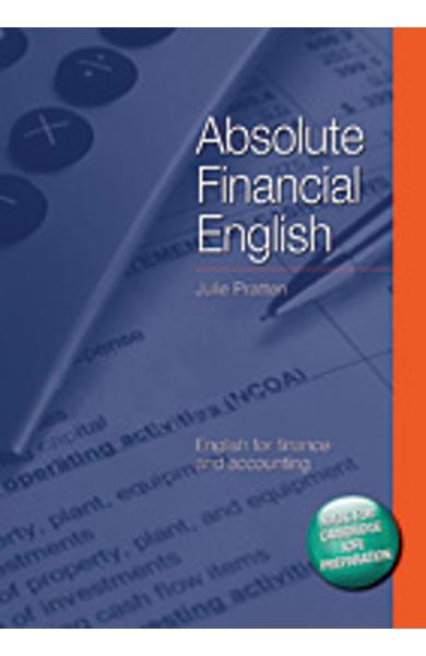 Carte de Metodica limba engleza - Absolute Financial English Book cu CD 
