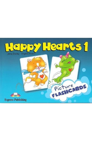 Curs limba engleză Happy Hearts 1 Picture flashcards