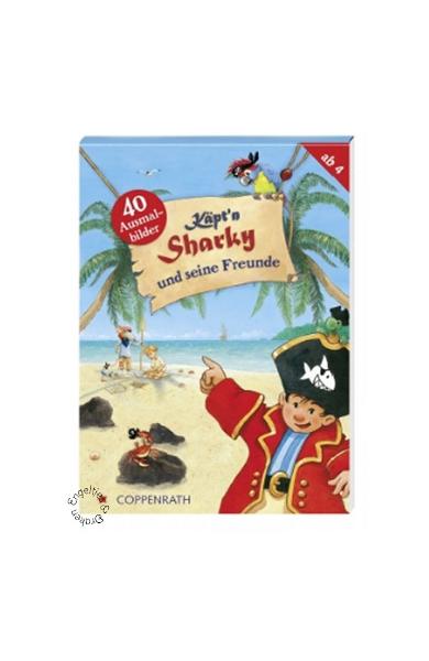 Carte de colorat - Capitanul Sharky 2475